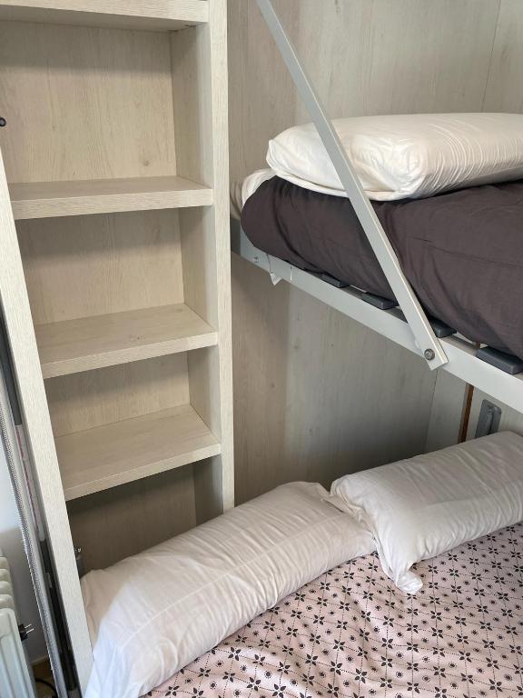 Postel nebo postele na pokoji v ubytování SAINT MORITZ PREMIUM