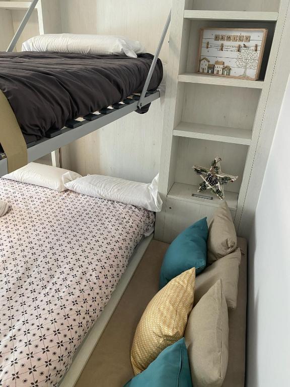 Postel nebo postele na pokoji v ubytování SAINT MORITZ PREMIUM