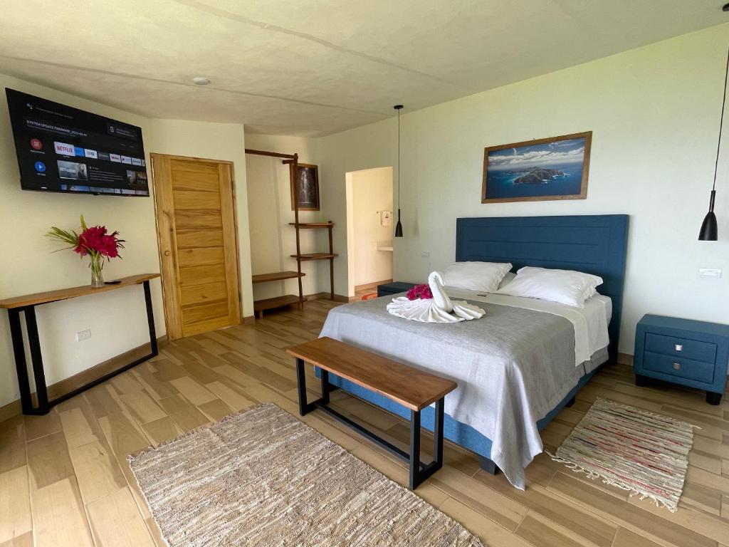 Postel nebo postele na pokoji v ubytování Casitas Sollevante Boutique Hotel