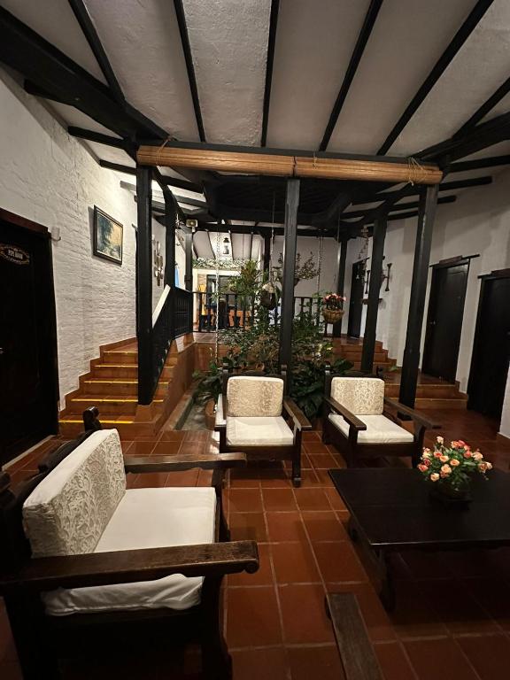 Posezení v ubytování Hermosa Finca "Rancho 4Js"
