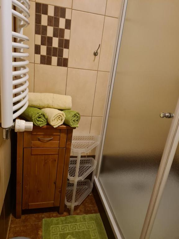 Kúpeľňa v ubytovaní Domek Domino