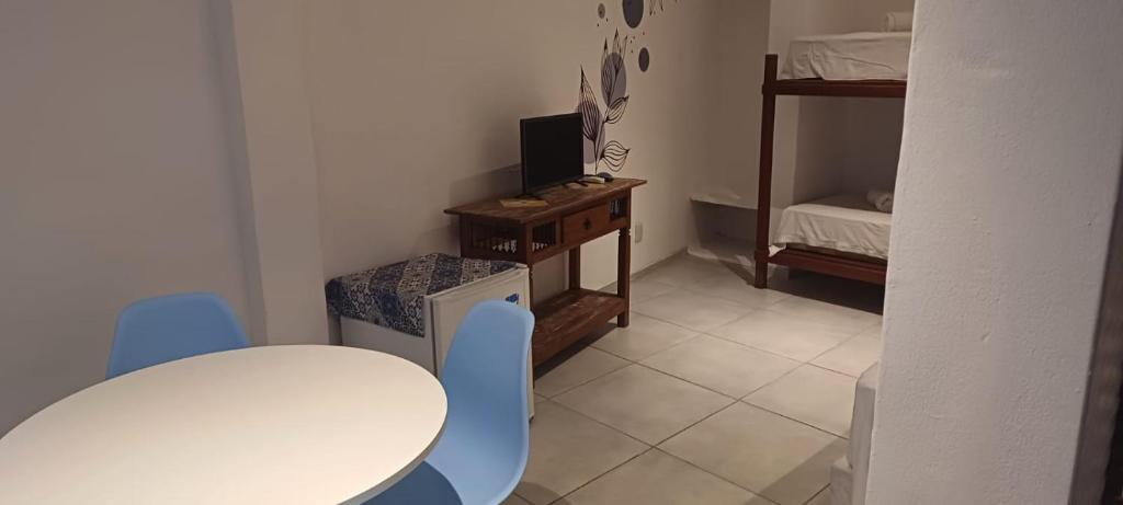 Postel nebo postele na pokoji v ubytování Pousada Mediterrânea