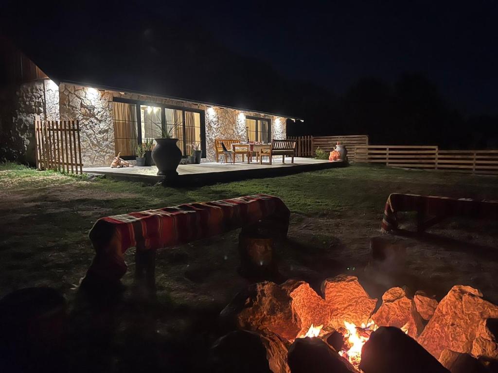 Budova, kde se vila nachází