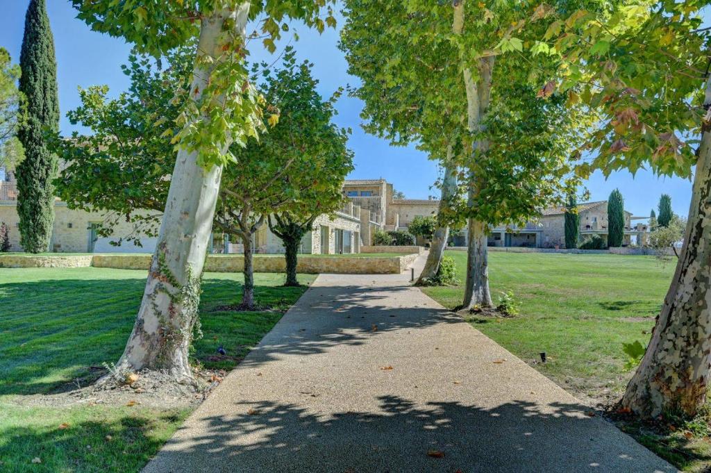 Zahrada ubytování Domaine de Privadière & Spa