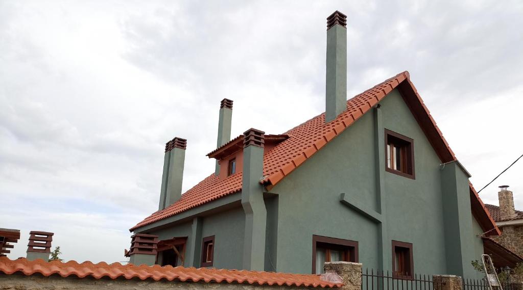 Budova, kde se bed and breakfast nachází