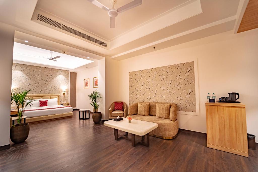 Posezení v ubytování Palasa Hotel
