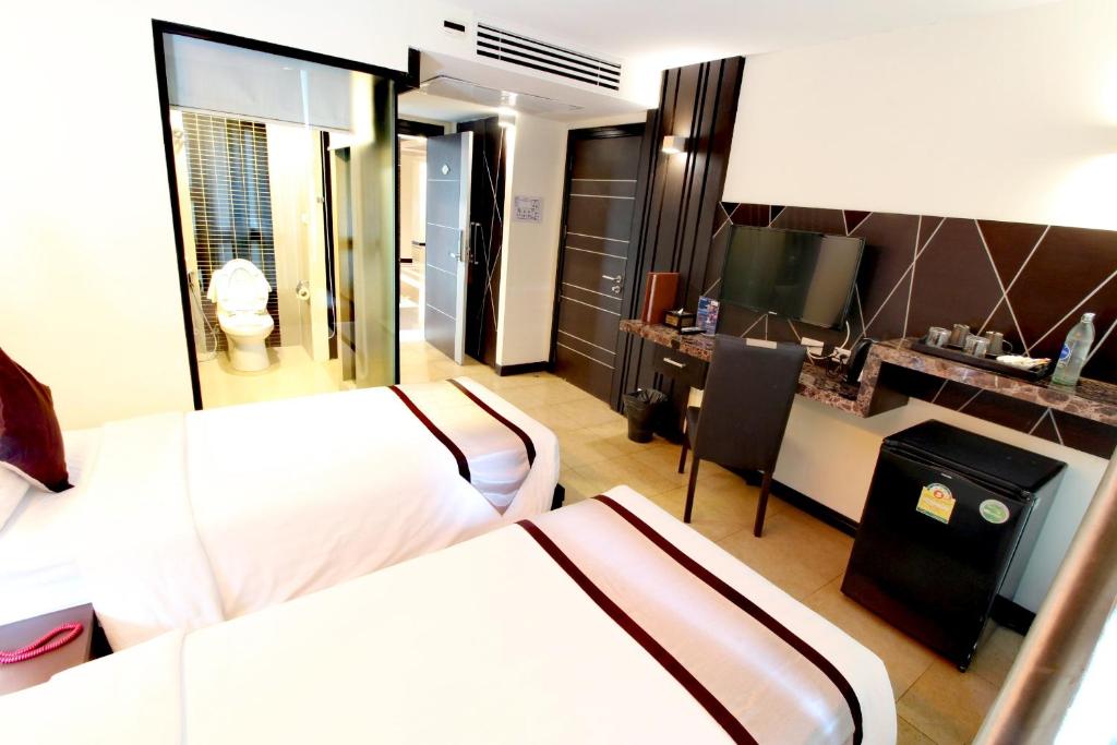 Sky dome resotel - โรงแรมสกายโดม รีโซเทล - Standaard Twin Room