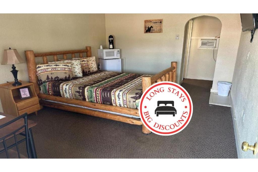 Ліжко або ліжка в номері Love Hotels Murdo on Interstate 90