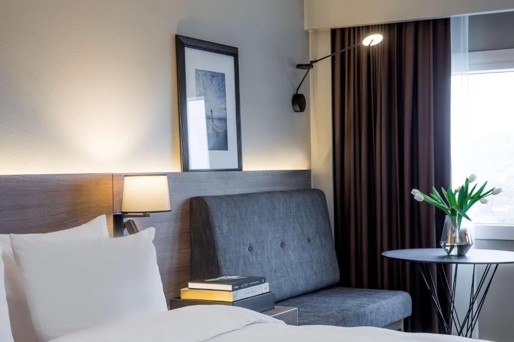 Posezení v ubytování Radisson Blu Plaza Hotel, Oslo