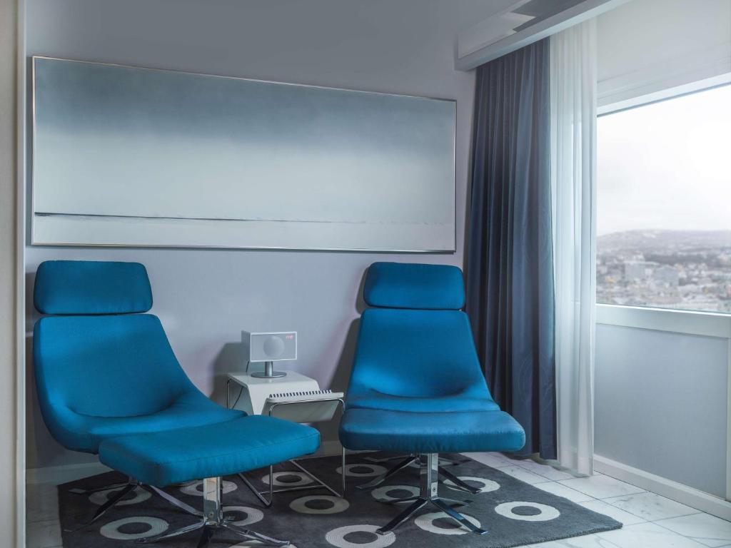 Posezení v ubytování Radisson Blu Plaza Hotel, Oslo