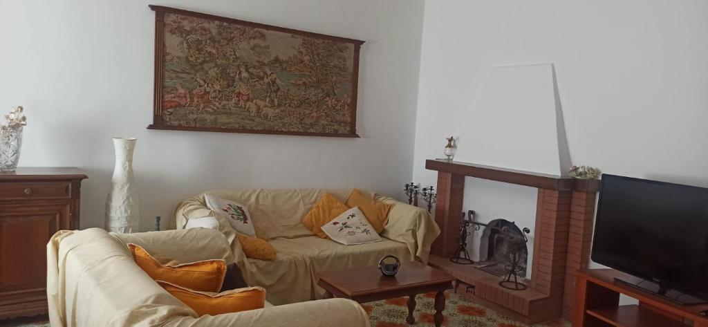 TV a/nebo společenská místnost v ubytování Civita's