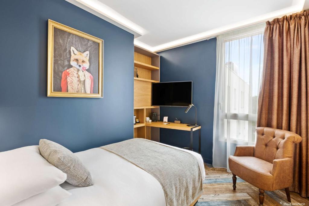 TV a/nebo společenská místnost v ubytování Aiden by Best Western T'aim Hotel