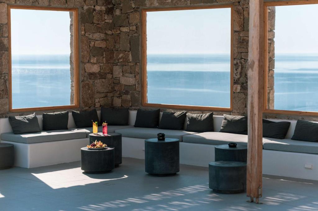 Posezení v ubytování Radisson Blu Euphoria Resort, Mykonos