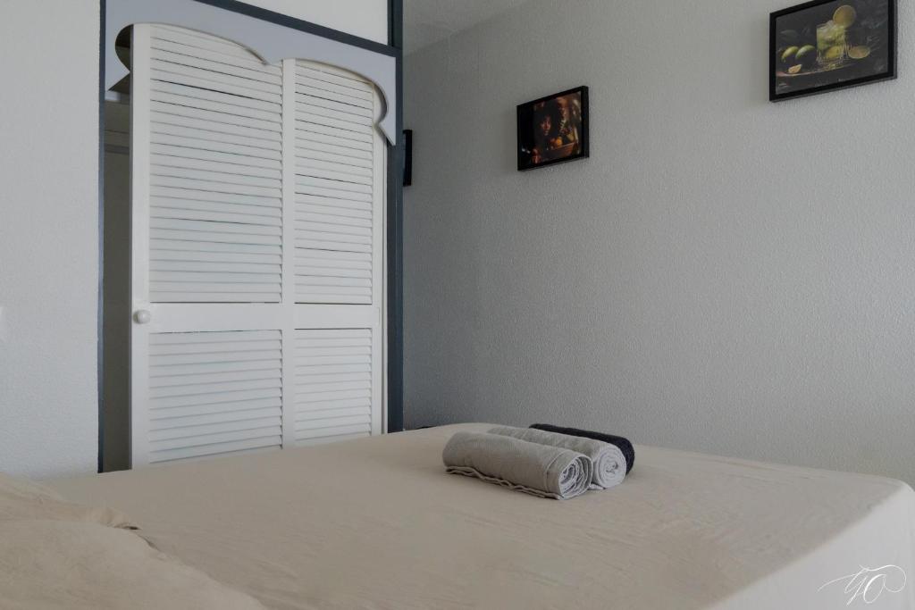 Letto o letti in una camera di GAP