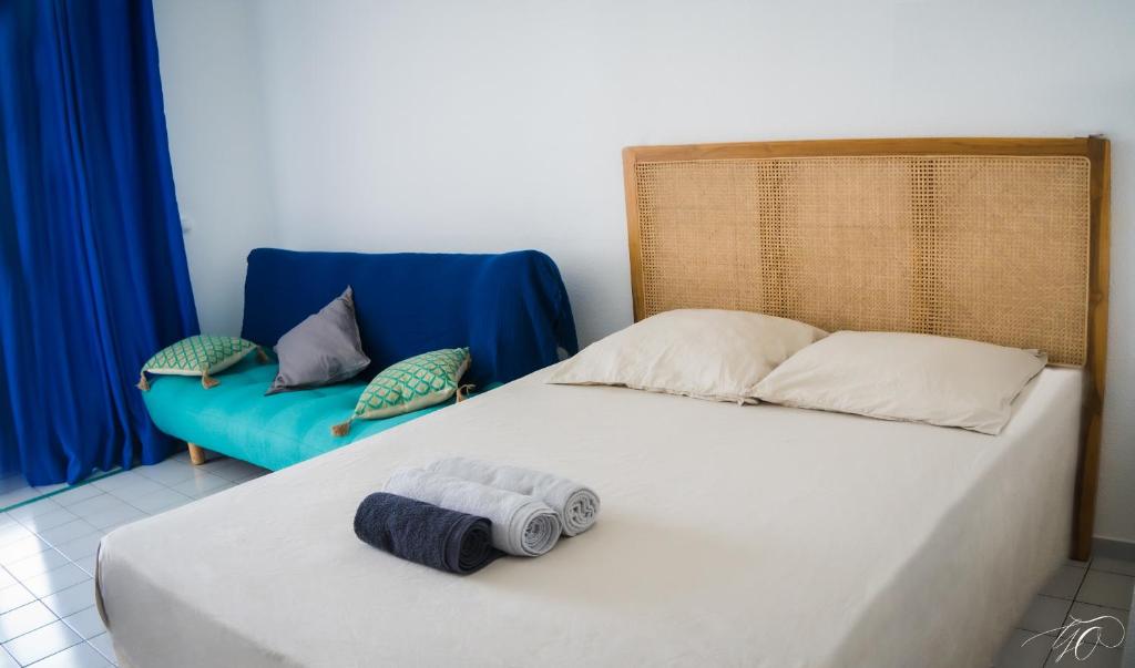 Letto o letti in una camera di GAP