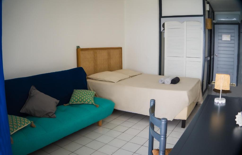 Letto o letti in una camera di GAP