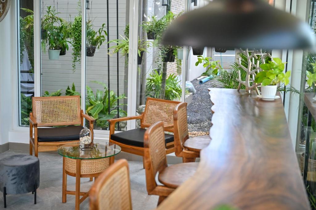 Posezení v ubytování Sivana Place Phuket