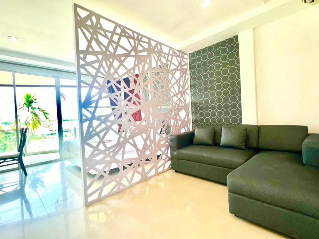 Posezení v ubytování Sivana Place Phuket