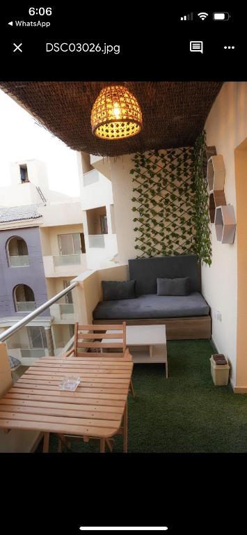 Posezení v ubytování Binishty hurghada apartment