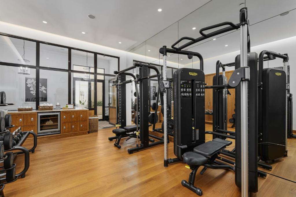 Fitness centrum a/nebo fitness zařízení v ubytování Regent Porto Montenegro