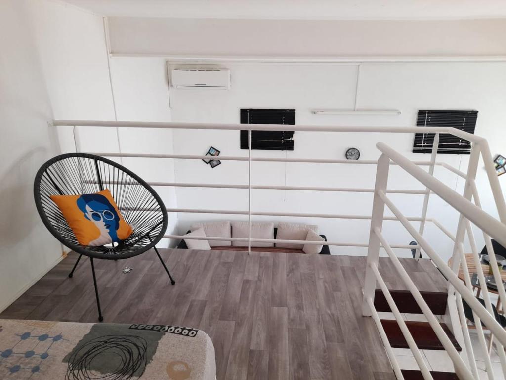 Kuchyň nebo kuchyňský kout v ubytování Appartement Mezzanine