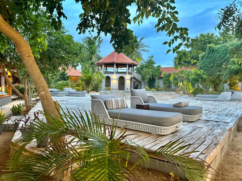 Zahrada ubytování Arasi Resort