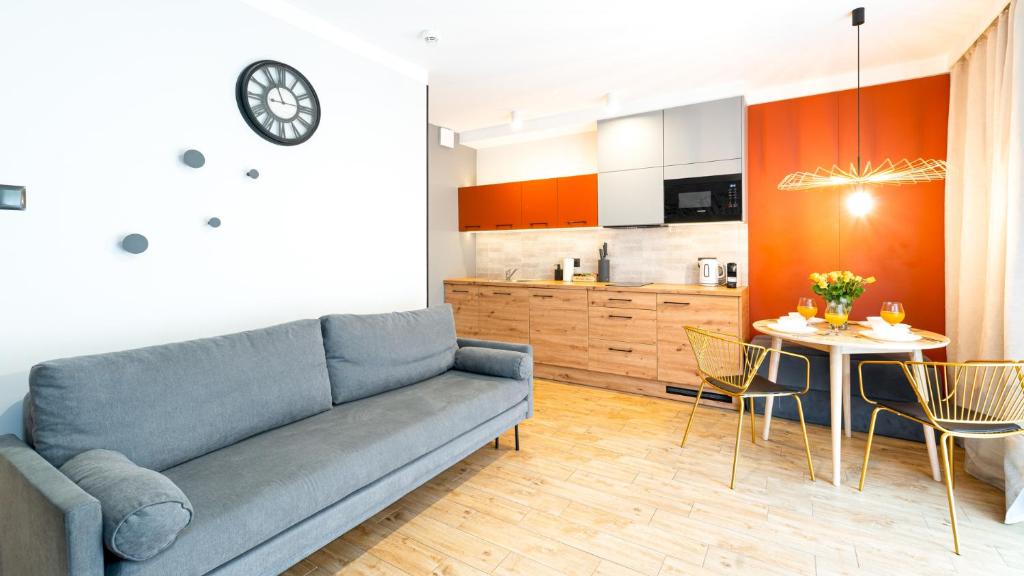 Kuchyň nebo kuchyňský kout v ubytování Wonder Home - Apartamenty blisko centrum, tuż przy kolei gondolowej i trasach Single Track