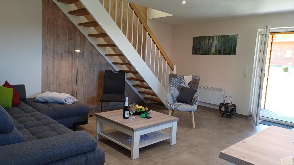 Posezení v ubytování Premiumhaus DeLuchs