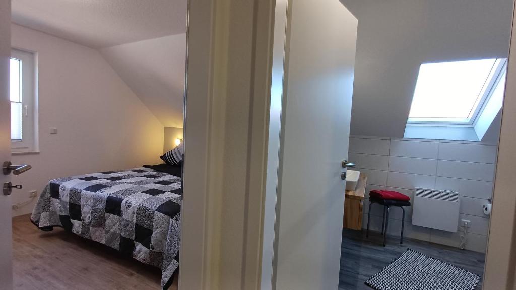 Postel nebo postele na pokoji v ubytování Premiumhaus DeLuchs