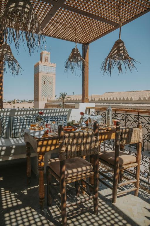 Restaurace v ubytování Riad Casa Kasbah