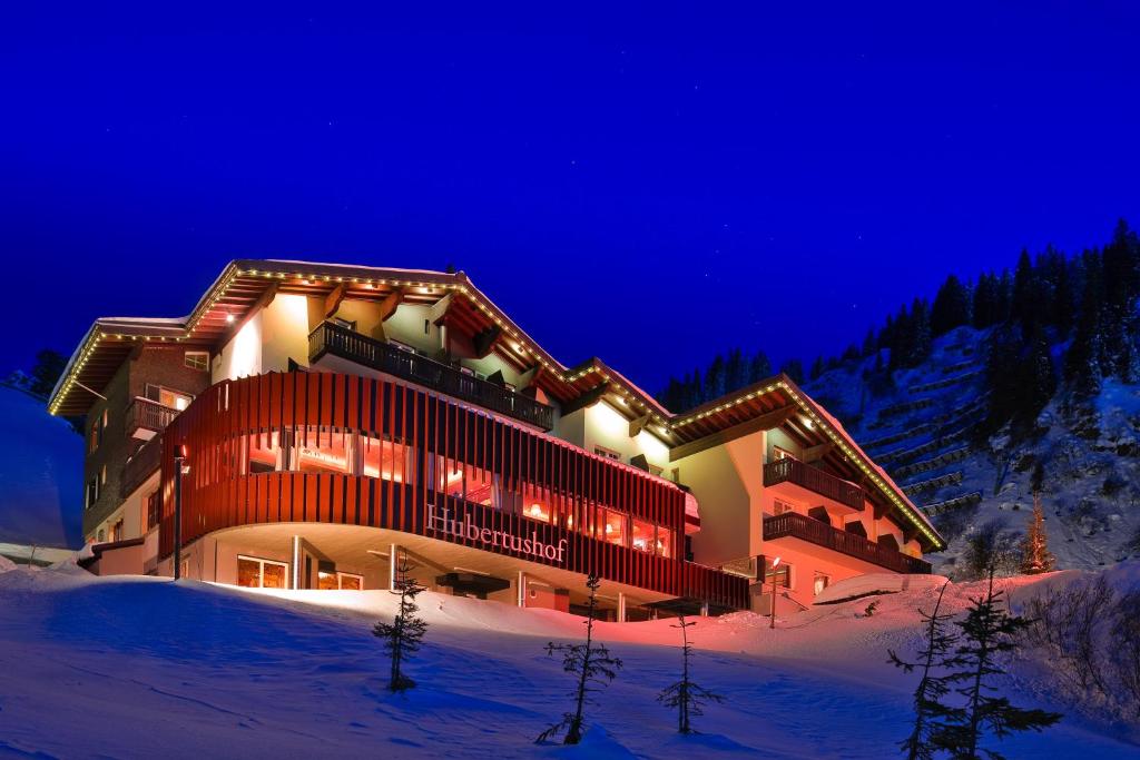 Wohlfühlhotel Hubertushof v zimě