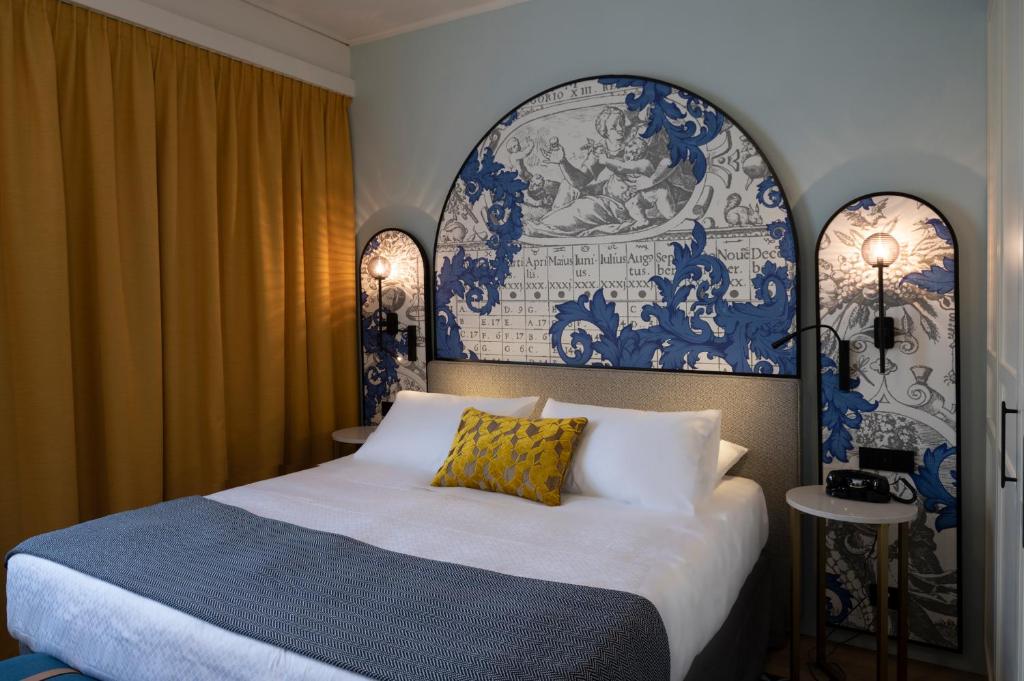 Postel nebo postele na pokoji v ubytování Hotel Indigo Florence by IHG