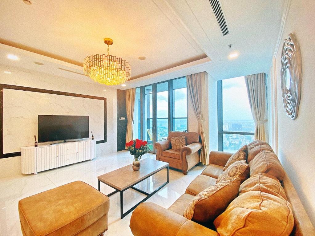 TV/trung tâm giải trí tại Landmark 81 - AirBnb