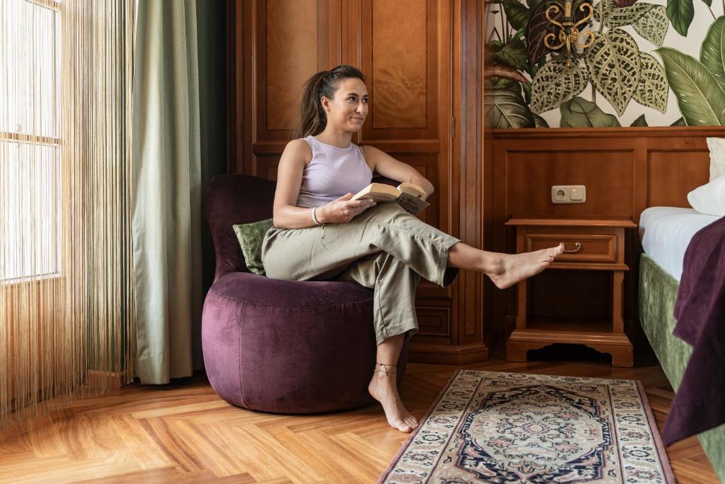 Posezení v ubytování Aparthotel Ansitz Felsenheim