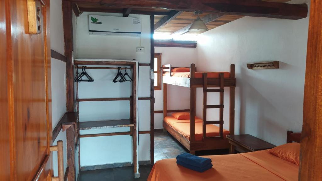 Postel nebo postele na pokoji v ubytování Canoamar