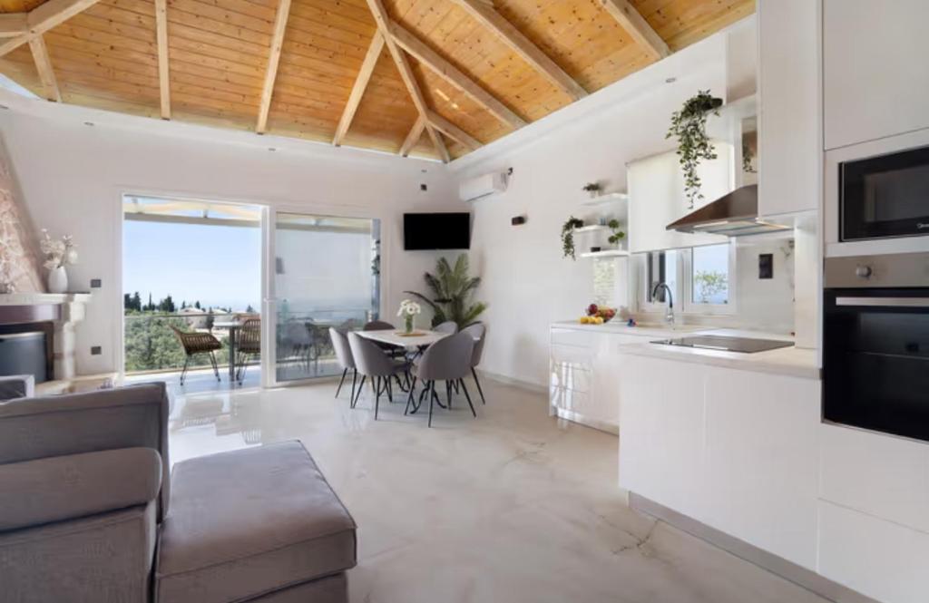 Kuchyň nebo kuchyňský kout v ubytování Key Villas