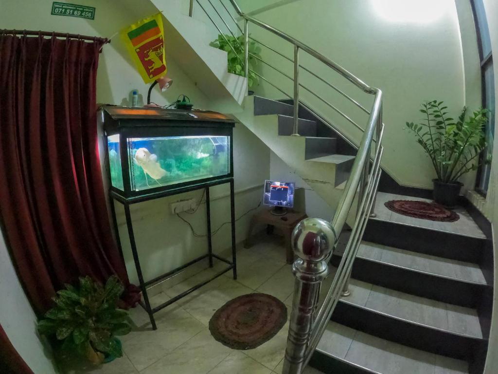 TV a/nebo společenská místnost v ubytování Samara Guest inn