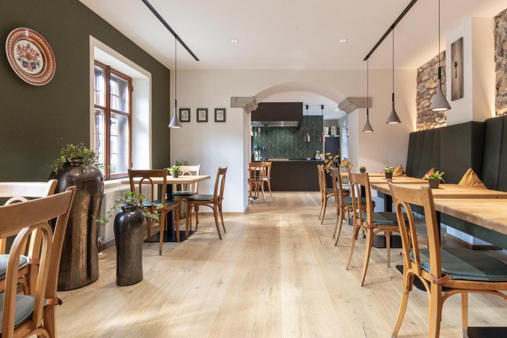 Restaurace v ubytování Aparthotel Ansitz Felsenheim