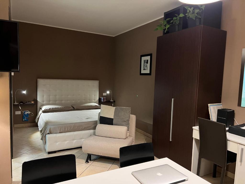 TV a/nebo společenská místnost v ubytování MyBed B&B