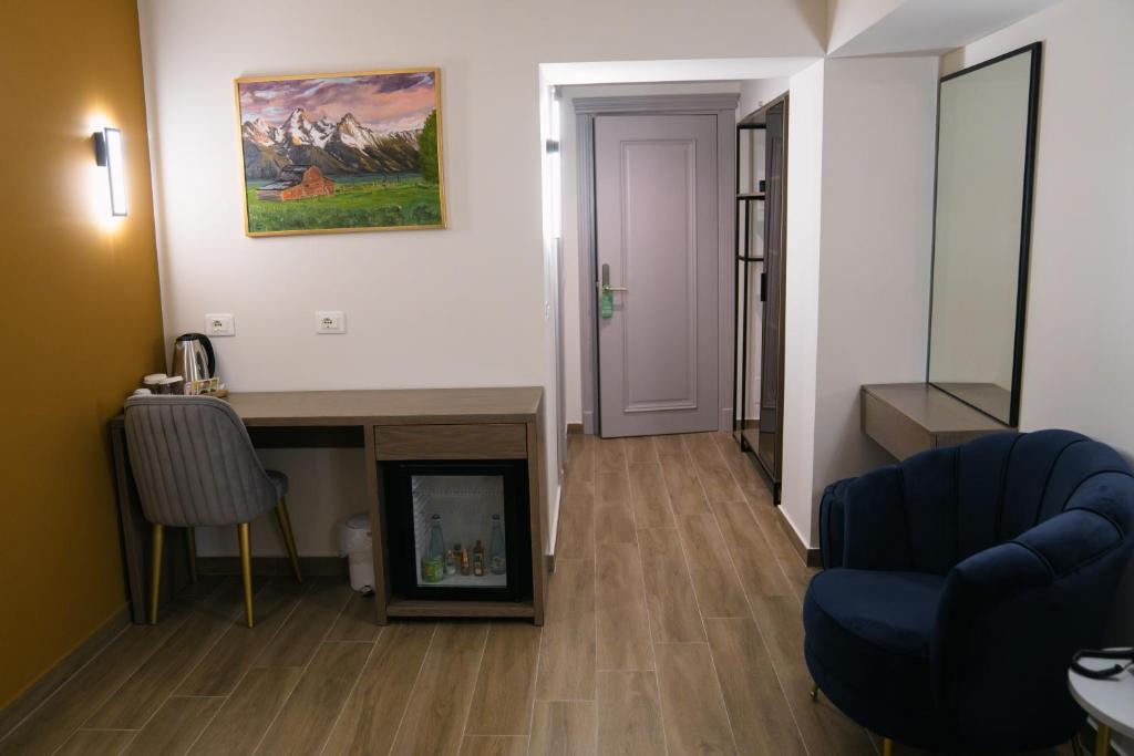 Posezení v ubytování Olia Residence