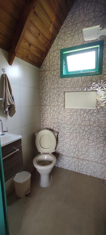 Ванная комната в Chácara do sossego