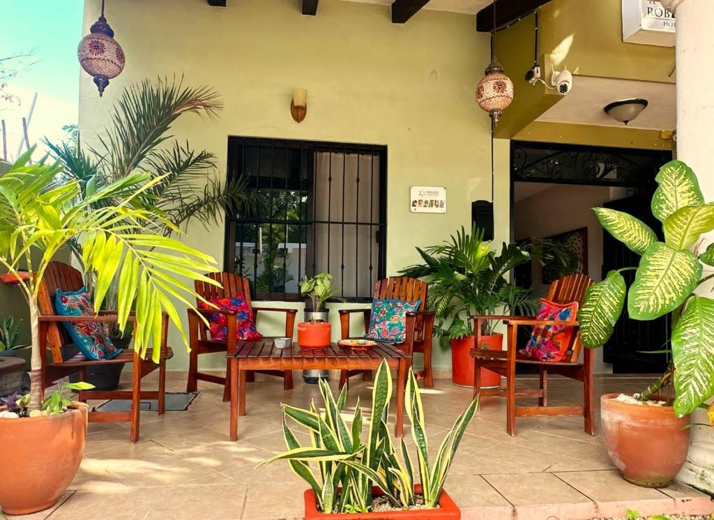 Fotografie z fotogalerie ubytování El Roble Hotel v destinaci Bacalar
