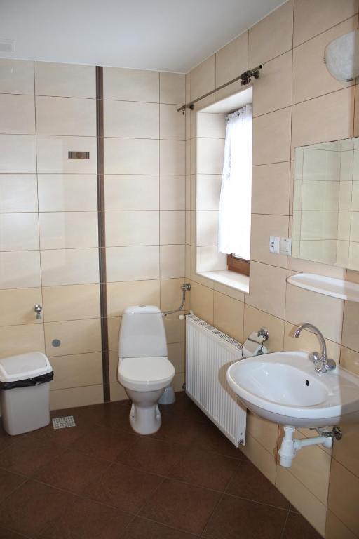 Kúpeľňa v ubytovaní Pokoje Gościnne Łukaszczyk