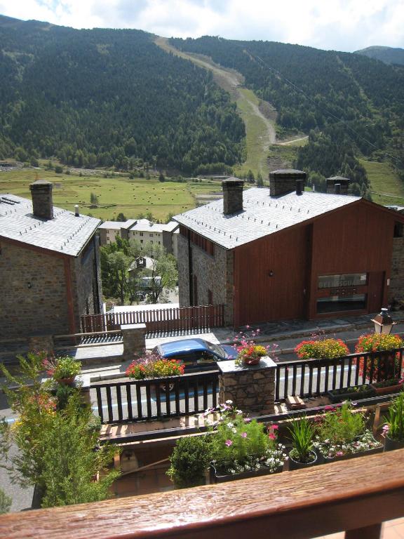 Nespecifikovaný výhled na hory nebo výhled na hory při pohledu z apartmánu
