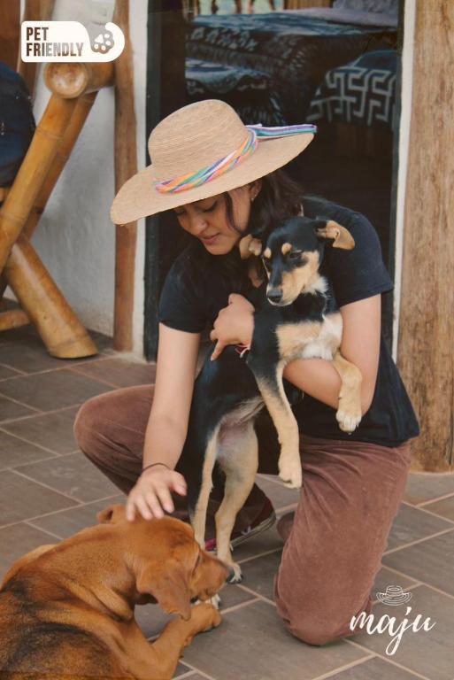 Domácí mazlíčci ubytovaní s hosty v ubytování Hotel Rancho Maju
