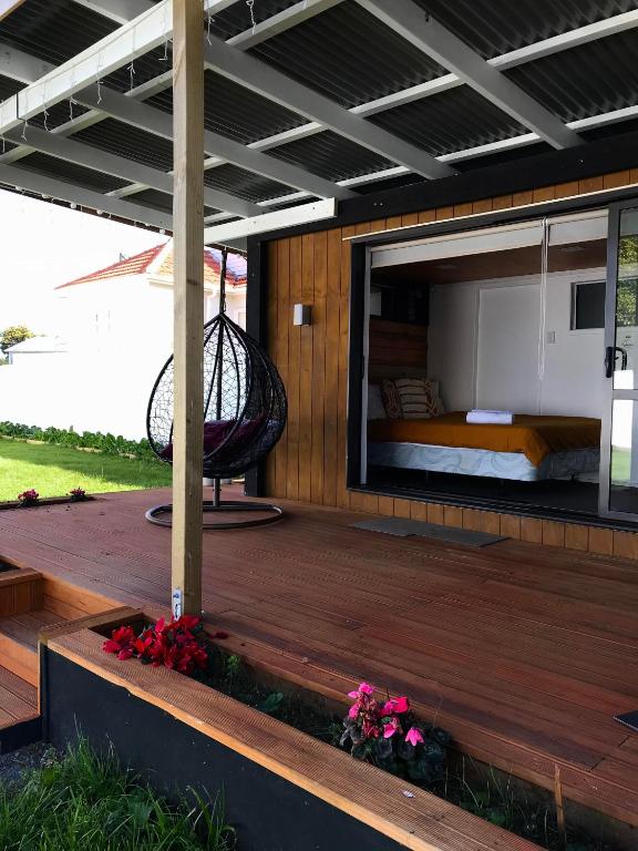 Onehunga Garden Tinyhouse with parking - Resim 11