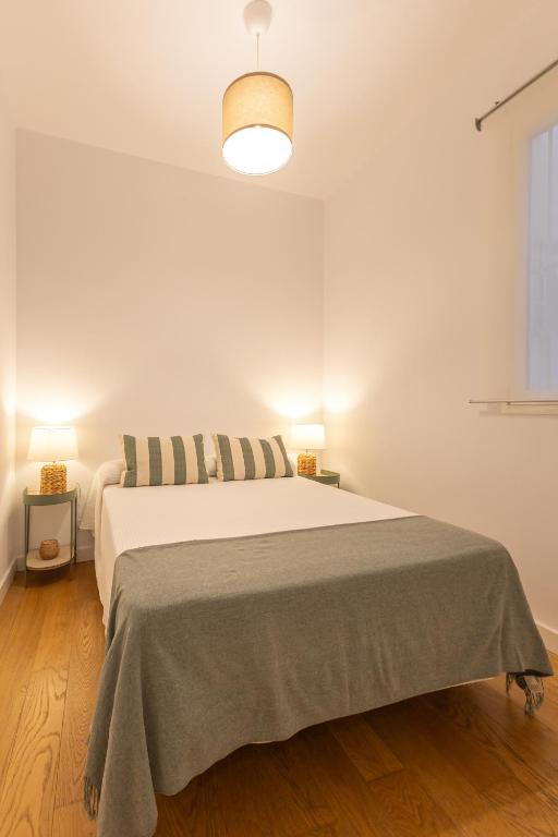 Postel nebo postele na pokoji v ubytování Apartamento de lujo en Calle Gravina
