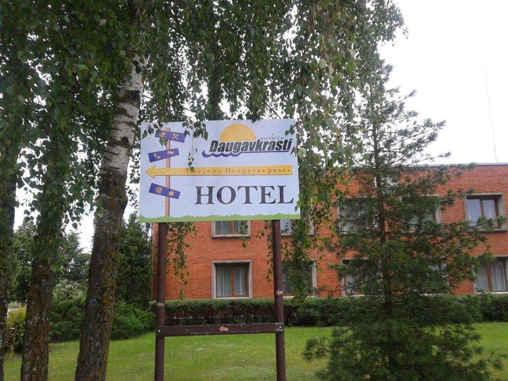 Certifikát, hodnocení, plakát nebo jiný dokument vystavený v ubytování Daugavkrasti Hotel