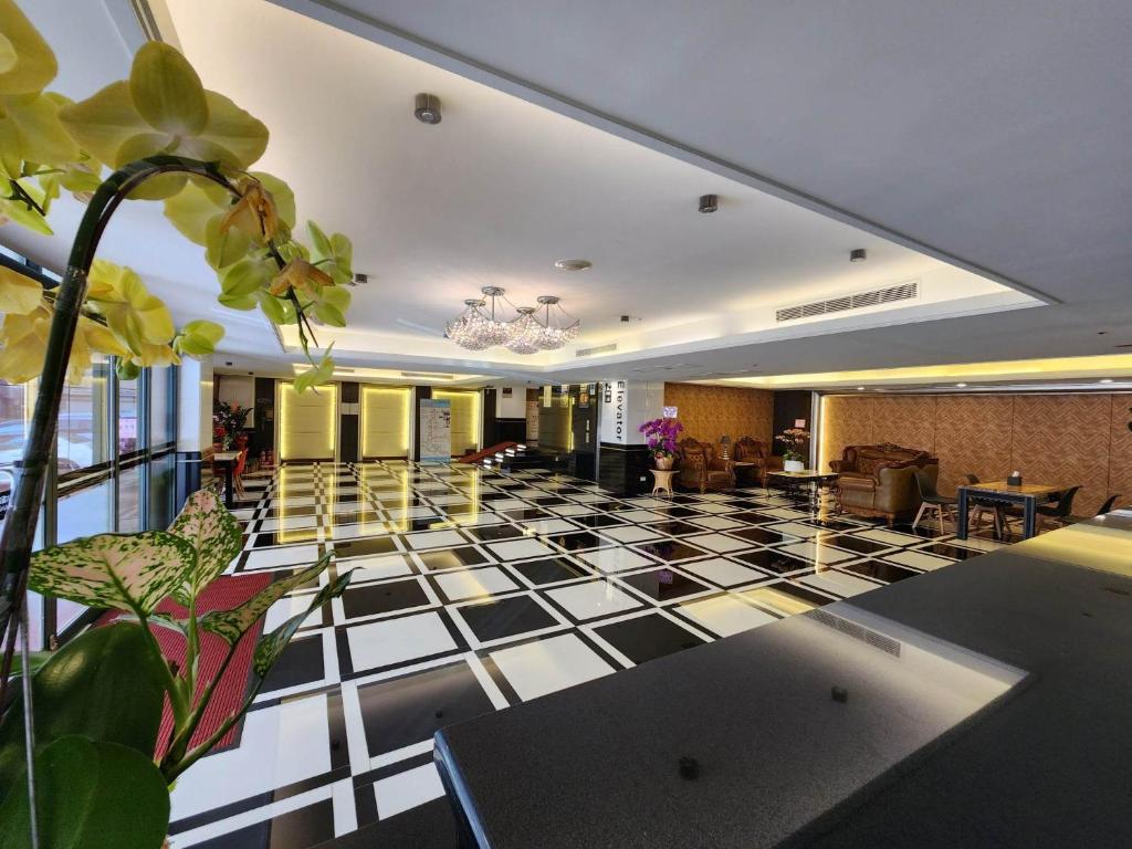 Posezení v ubytování Shihzuwan Hotel – Kaohsiung Station
