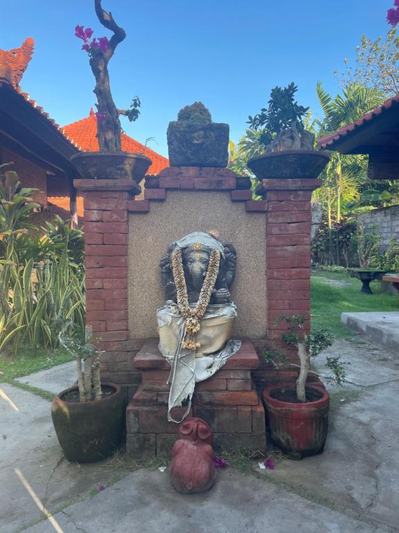 Zahrada ubytování Tebu menjangan homestay